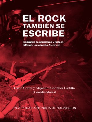 cover image of El rock también se escribe